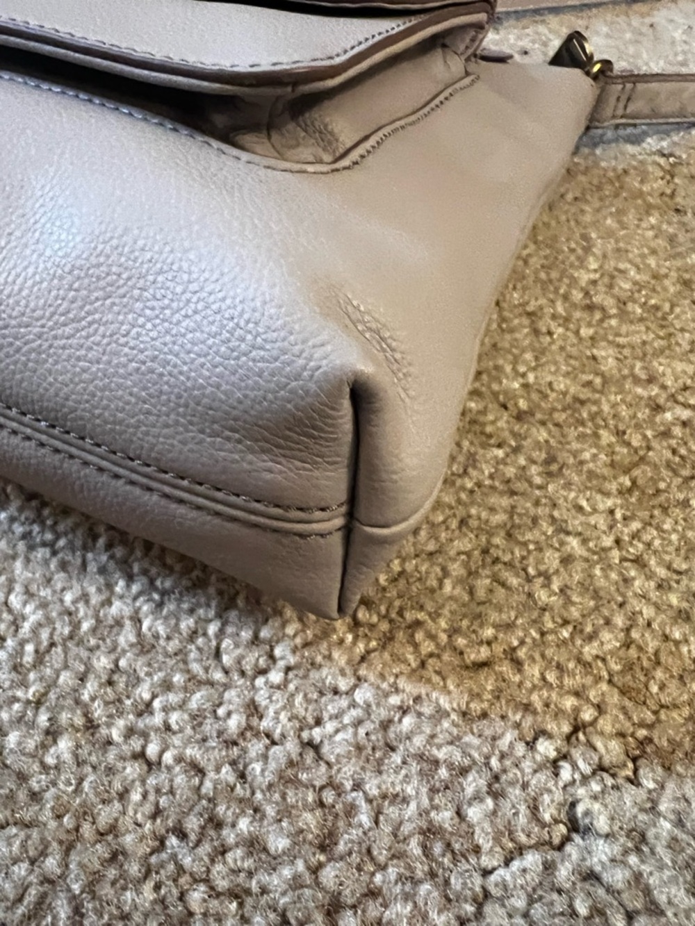 Fossil Light Taupe Crossbody Bag - Picture 4 of 16